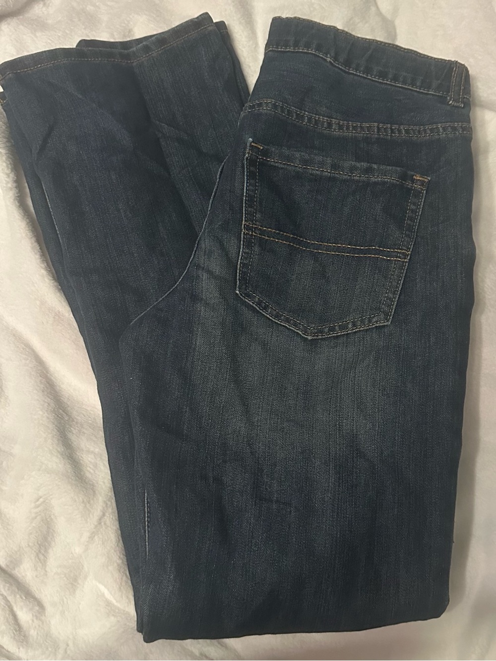 Children’s Place - Boy’s Size 14 Husky - Dark Blue Denim Jeans - Bootcut